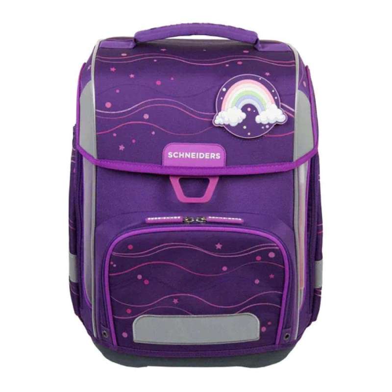 SCHNEIDERS Schulranzen 9 tlg Set ERGOLITE - Purple Dream Front