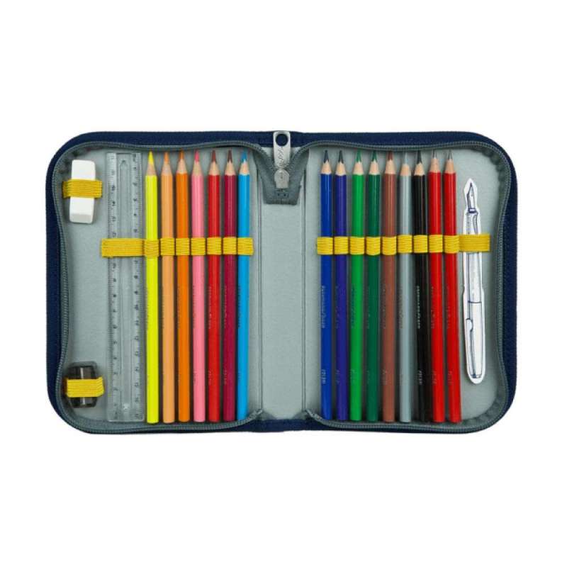 SCOOLI Schulranzen Set EasyFit 5 tlg - Harry Potter Schüleretui offen