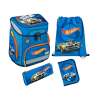 SCOOLI Schulranzen Set EasyFit 5 tlg - Hot Wheels