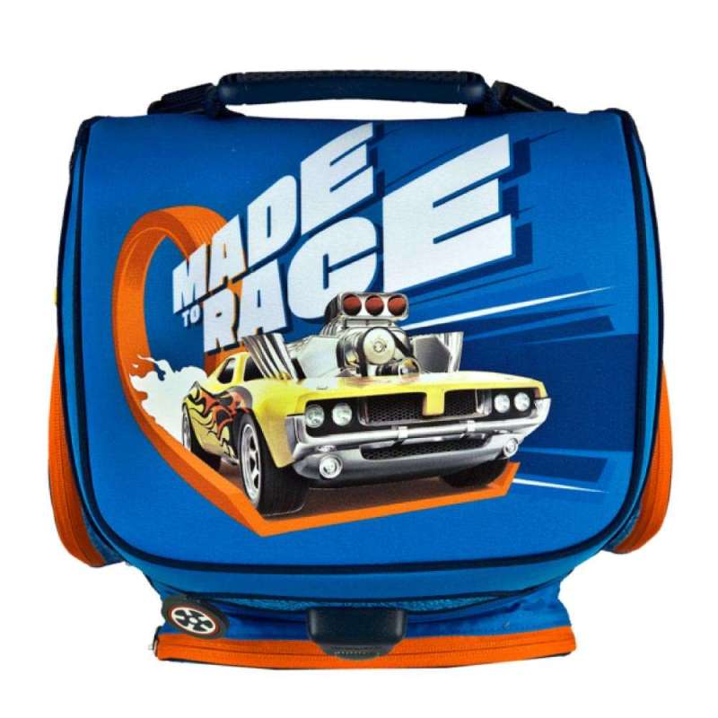 SCOOLI Schulranzen Set EasyFit 5 tlg - Hot Wheels oben
