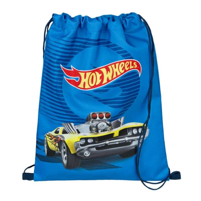 SCOOLI Schulranzen Set EasyFit 5 tlg - Hot Wheels Sporttasche