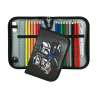 SCOOLI Schulranzen Set EasyFit 5 tlg - Star Wars Schüleretui offen und geschlossen