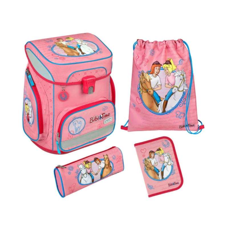 SCOOLI Schulranzen Set EasyFit 5 tlg - Bibi & Tina