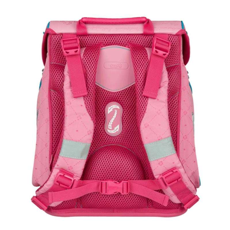 SCOOLI Schulranzen Set EasyFit 5 tlg - Bibi & Tina Rückansicht