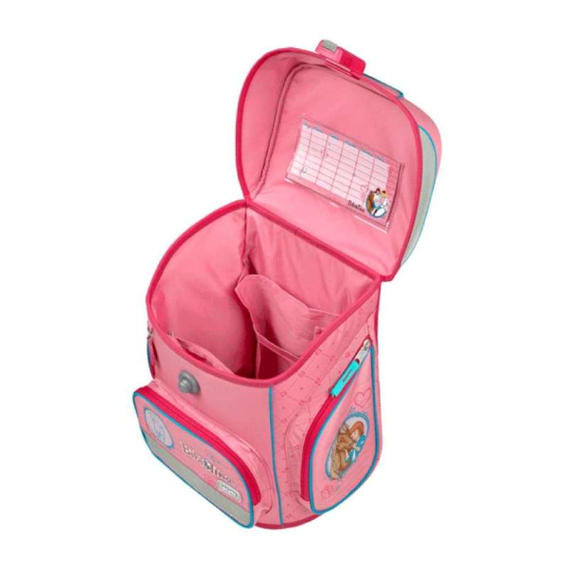 SCOOLI Schulranzen Set EasyFit 5 tlg - Bibi & Tina seitlich offen