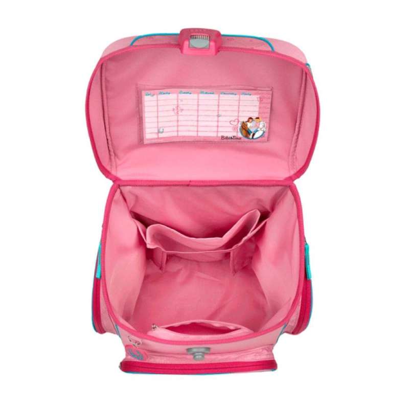 SCOOLI Schulranzen Set EasyFit 5 tlg - Bibi & Tina offen Front