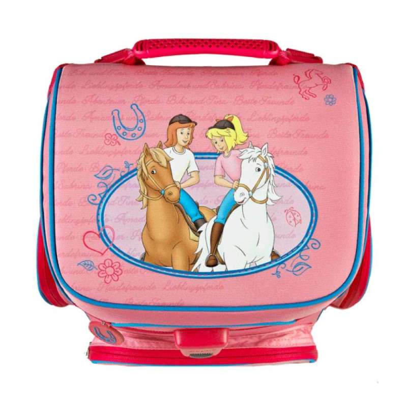 SCOOLI Schulranzen Set EasyFit 5 tlg - Bibi & Tina oben