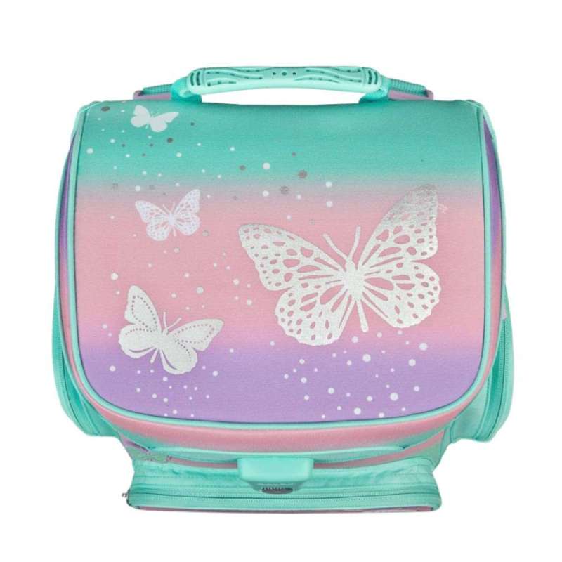SCOOLI Schulranzen Set EasyFit 5 tlg - Butterfly Wishes oben