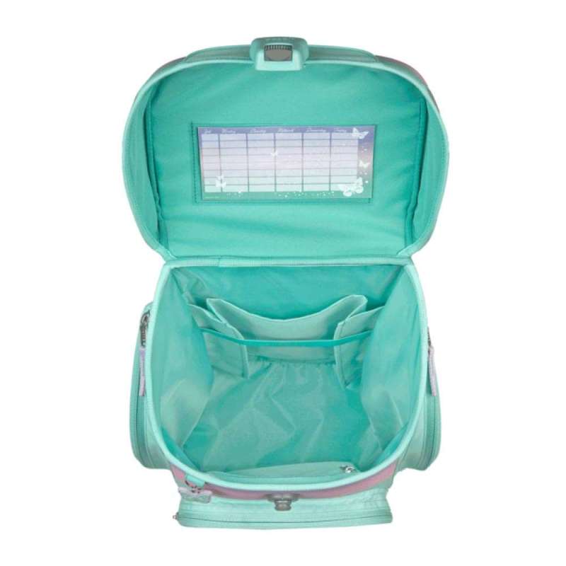 SCOOLI Schulranzen Set EasyFit 5 tlg - Butterfly Wishes offen Front