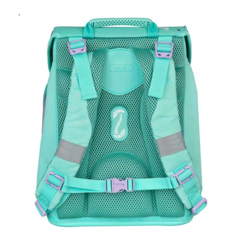 SCOOLI Schulranzen Set EasyFit 5 tlg - Butterfly Wishes Rückansicht