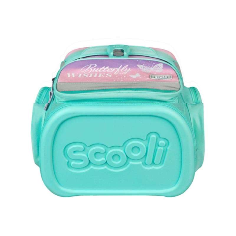 SCOOLI Schulranzen Set EasyFit 5 tlg - Butterfly Wishes unten