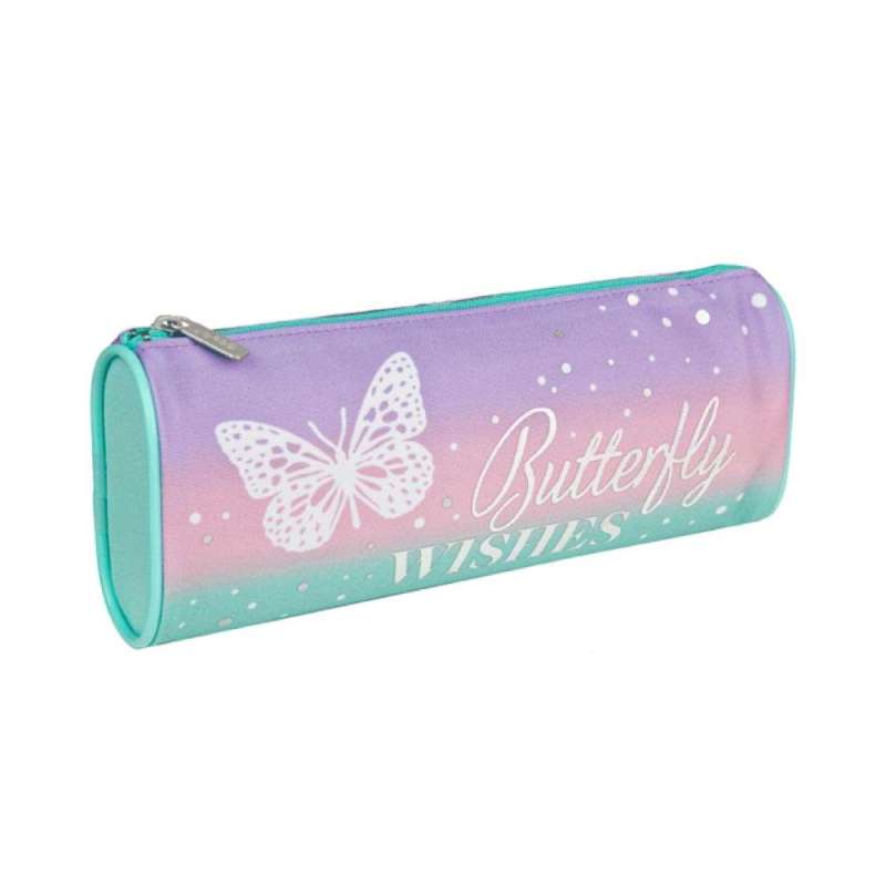 SCOOLI Schulranzen Set EasyFit 5 tlg - Butterfly Wishes Federmäppchen