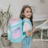 SCOOLI Schulranzen Set EasyFit 5 tlg - Butterfly Wishes Kind mit Schulranzen seitlich