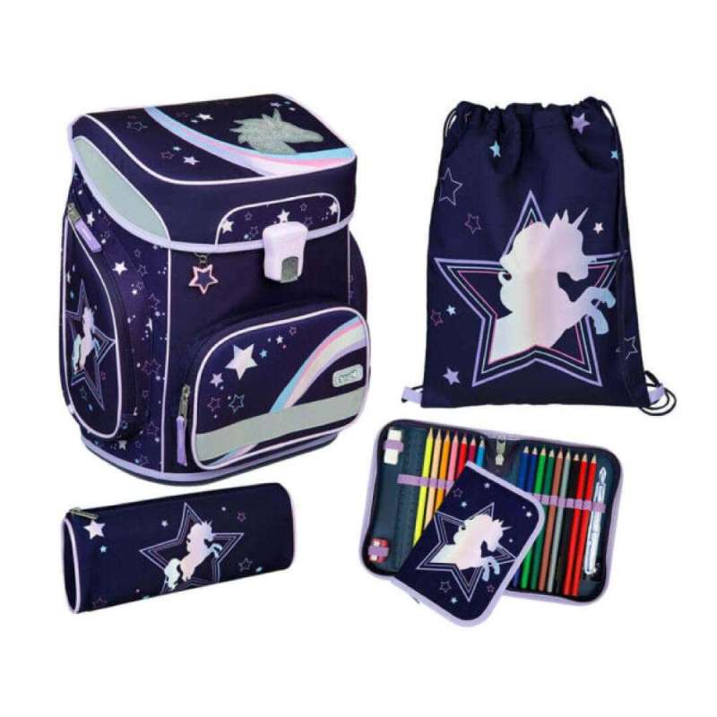 SCOOLI Schulranzen Set EasyFit 5 tlg - Dreamland