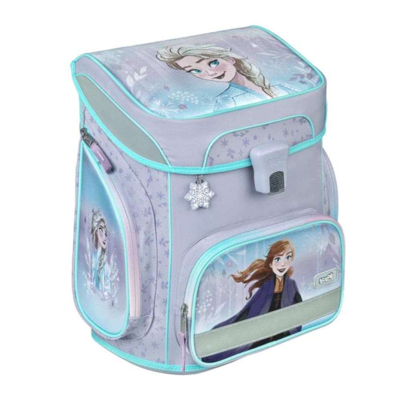 SCOOLI Schulranzen Set EasyFit 5 tlg - Frozen seiltiche Front