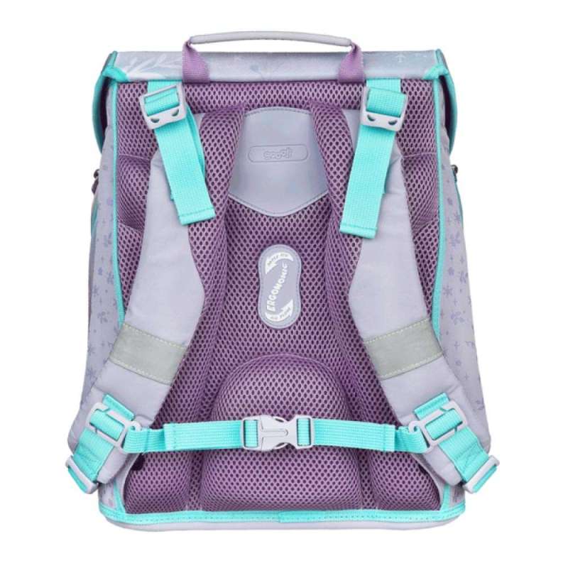 SCOOLI Schulranzen Set EasyFit 5 tlg - Frozen Rückansicht