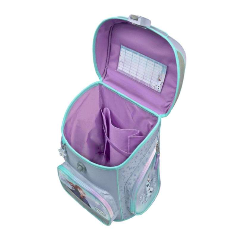 SCOOLI Schulranzen Set EasyFit 5 tlg - Frozen seitlich offen