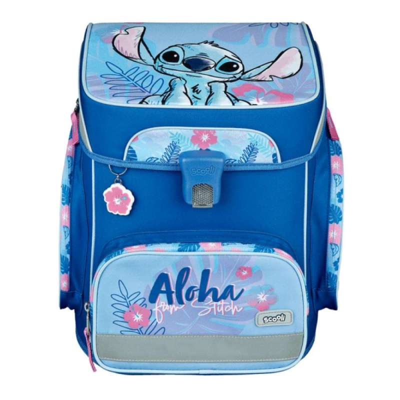 SCOOLI Schulranzen Set EasyFit 5 tlg - Lilo & Stitch Front