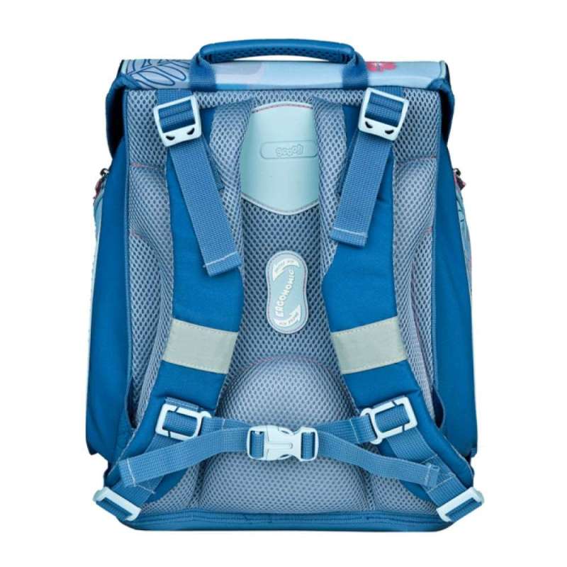 SCOOLI Schulranzen Set EasyFit 5 tlg - Lilo & Stitch Rückansicht