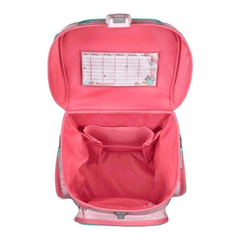 SCOOLI Schulranzen Set EasyFit 5 tlg - Minnie Mouse offen Front