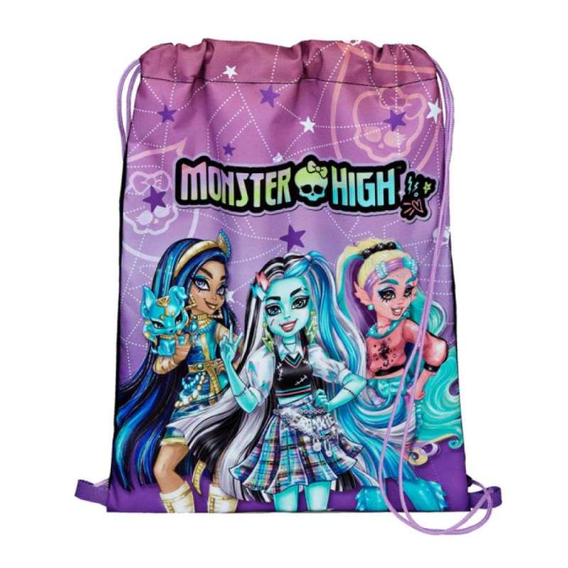 SCOOLI Schulranzen Set EasyFit 5 tlg - Monster High Sporttasche