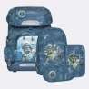 BECKMANN Schulranzen Set AIR PLUS 6 tlg - Jungle Game