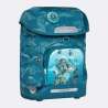 BECKMANN Schulranzen Set AIR PLUS 6 tlg - Jungle Game seitliche Front
