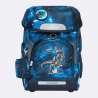 BECKMANN Schulranzen Set AIR PLUS 6 tlg - Tech Rex Front
