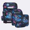 BECKMANN Schulranzen Set AIR PLUS 6 tlg - Ninja Elements