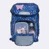 BECKMANN Schulranzen Set AIR PLUS 6 tlg - Cheetah Fronttasche offen