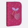 BECKMANN Schulranzen Set AIR PLUS 6 tlg - Cherry Schüleretui Front
