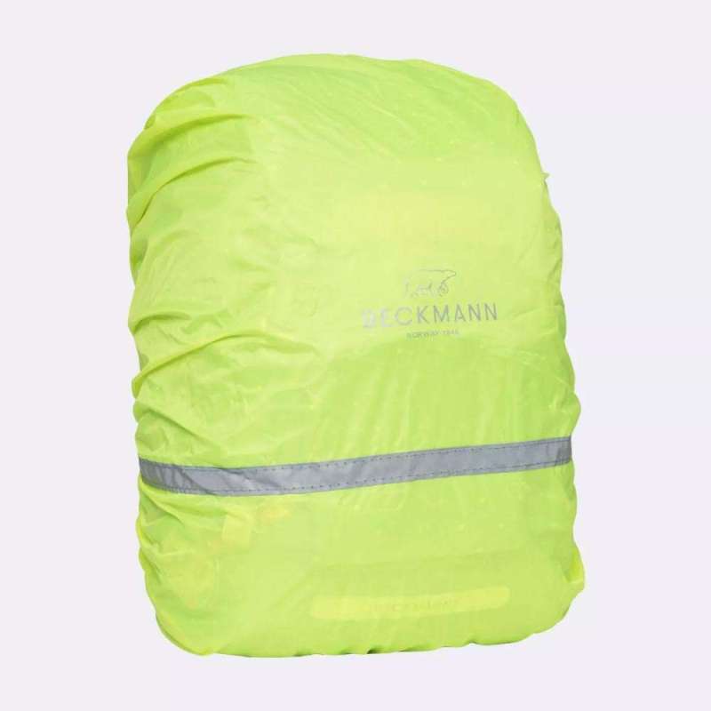 BECKMANN Schulranzen Set AIR PLUS 6 tlg - Cherry Schulranzen mit Regenschutz