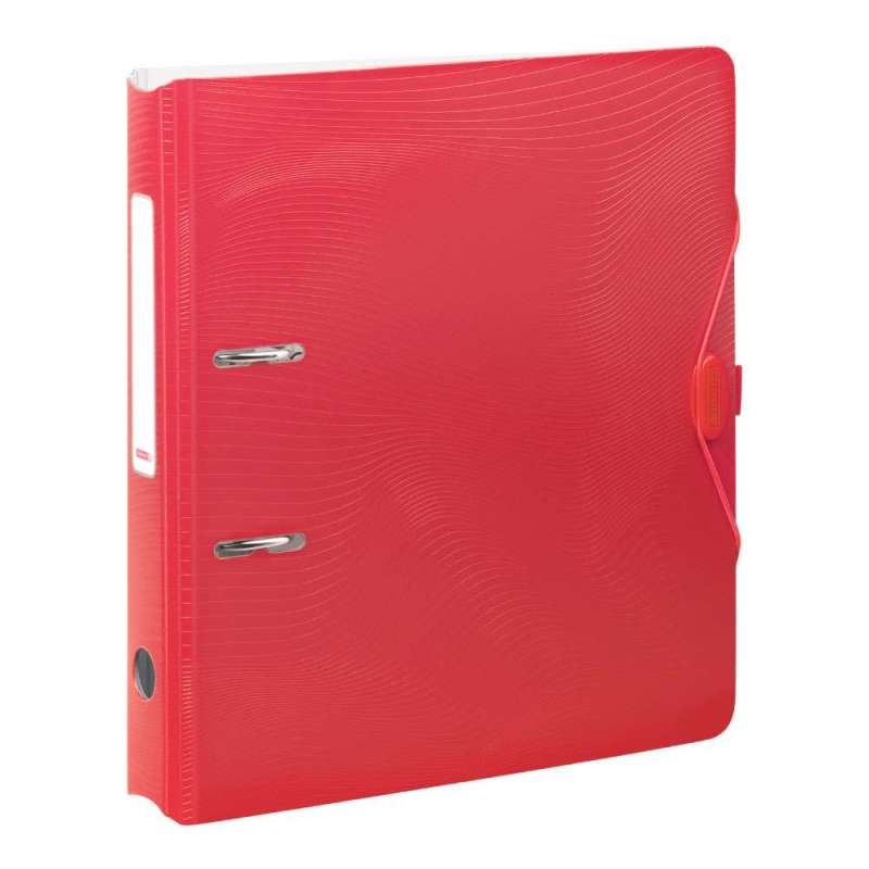 BRUNNEN WAVE Ordner 5cm rot Vorderseite