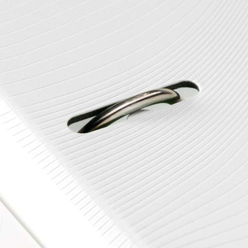 BRUNNEN WAVE Ordner 7cm breit weiß Ring außen