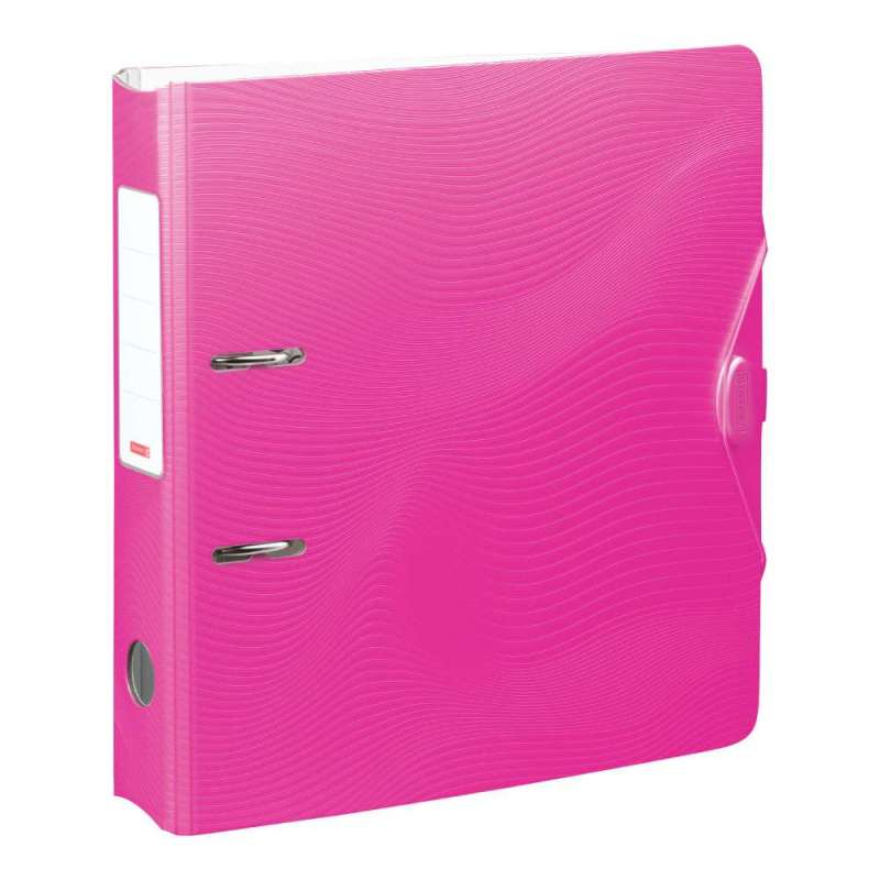 BRUNNEN WAVE Ordner 7cm breit pink Vorderseite