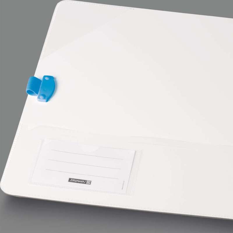 BRUNNEN WAVE Ordner 7cm breit azur innen