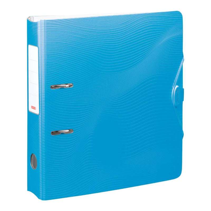 BRUNNEN WAVE Ordner 7cm breit azur Vorderseite