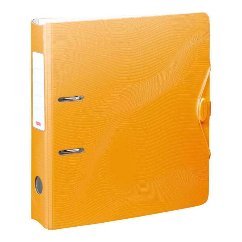 BRUNNEN WAVE Ordner 7cm breit orange Vorderseite