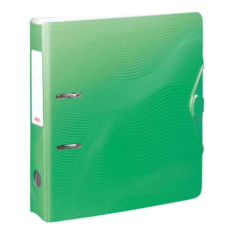 BRUNNEN WAVE Ordner 7cm breit dunkelgrün Vorderseite