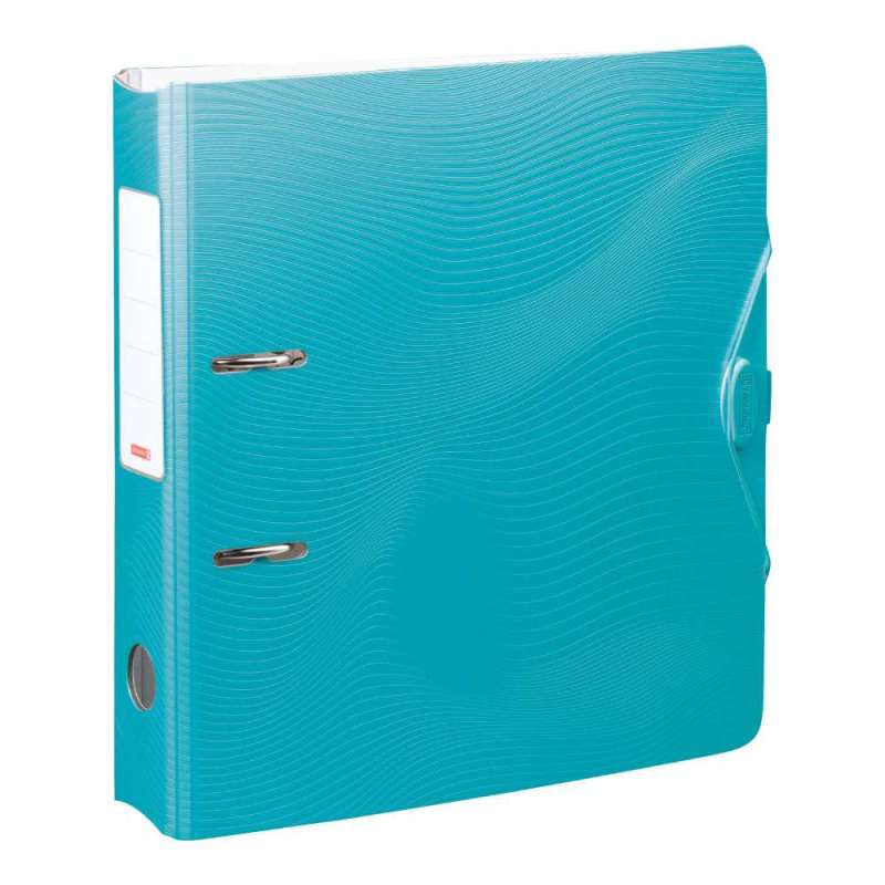 BRUNNEN WAVE Ordner 7cm breit türkis Vorderseite