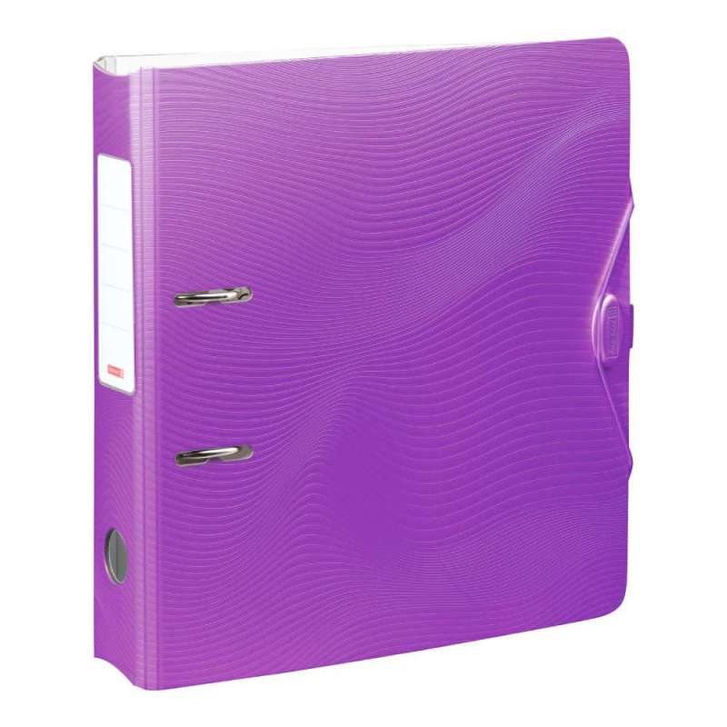 BRUNNEN WAVE Ordner 7cm breit purple Vorderseite