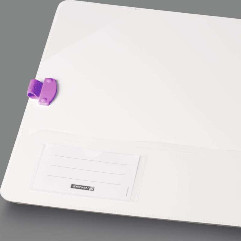 BRUNNEN WAVE Ordner 7cm breit purple innen
