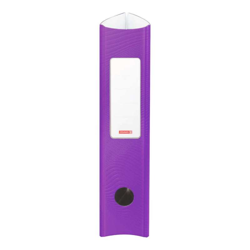 BRUNNEN WAVE Ordner 7cm breit purple seitlich