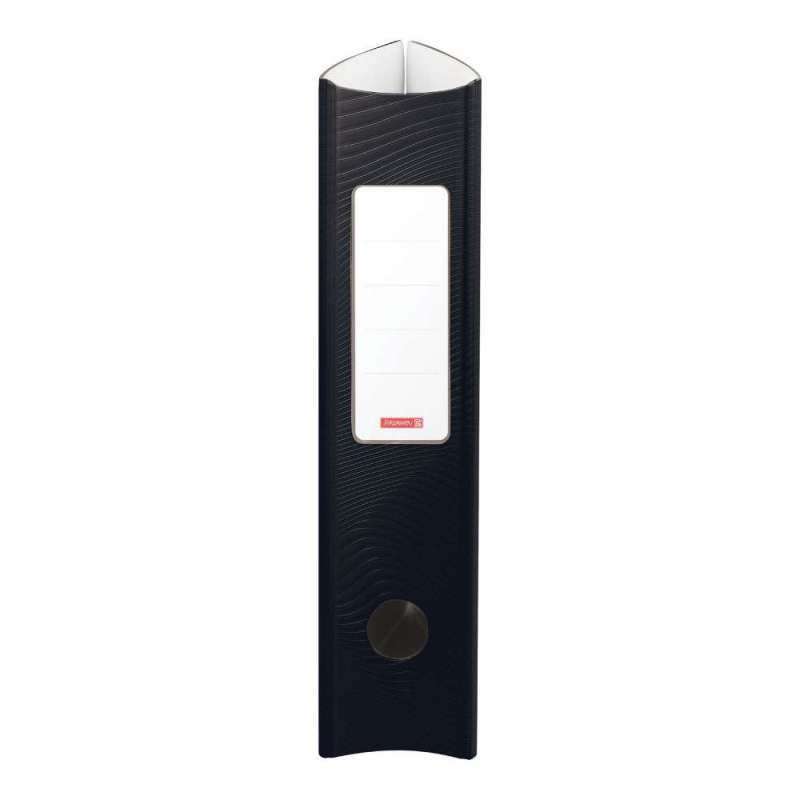 BRUNNEN WAVE Ordner 7cm breit onyx seitlich