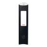 BRUNNEN WAVE Ordner 7cm breit onyx seitlich