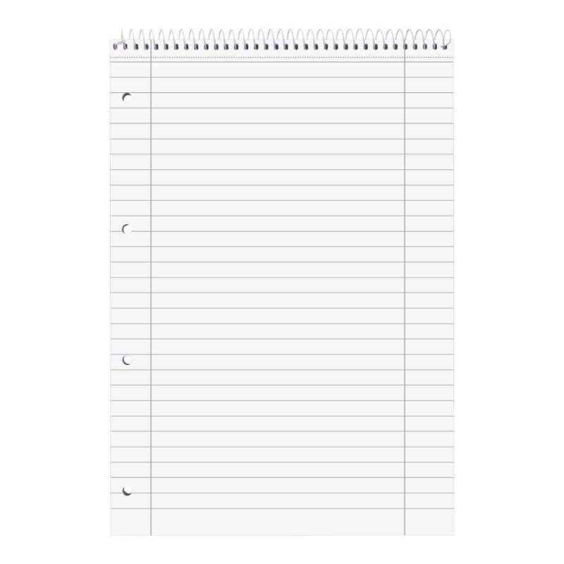 Collegeblock Premium Student Spirale oben | A4, Lineatur 27, 80 Blatt, blau - innen