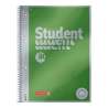 Collegeblock Premium Student | A4, Lineatur 20, 80 Blatt, grün - Front