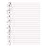 Collegeblock Premium Student | A5, Lineatur 4, 80 Blatt, blau - innen