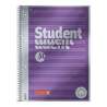 Collegeblock Premium Student „Noten“ | A4, Lineatur 14, 50 Blatt, violett - Front