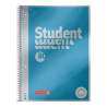 Collegeblock Premium Student | A4, punktiert, 80 Blatt, blau - Front